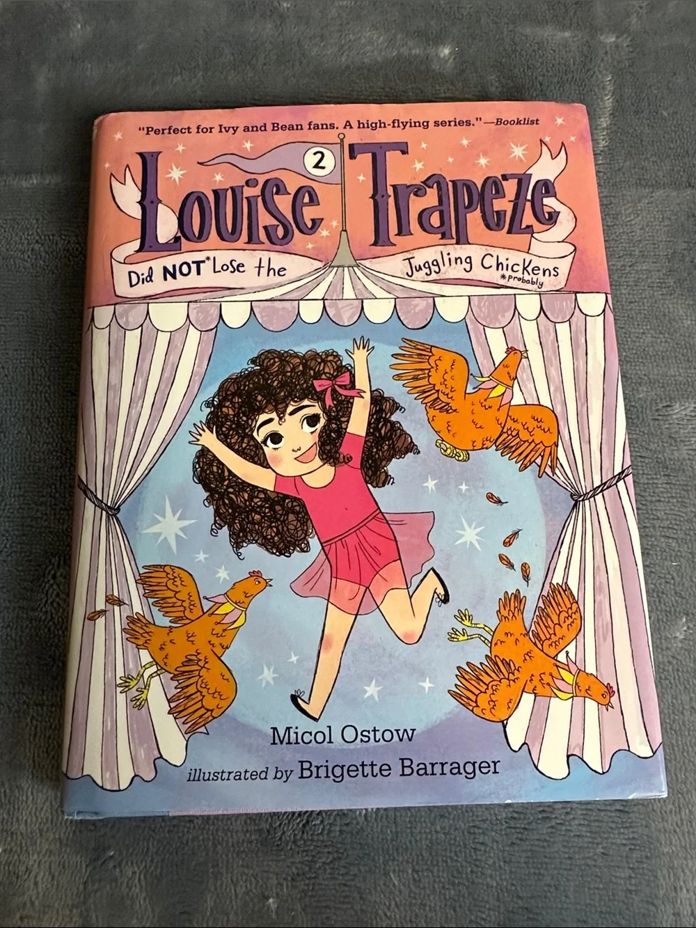 3/$10 Louise Trapeze Book — Pink Cover Kids' Story